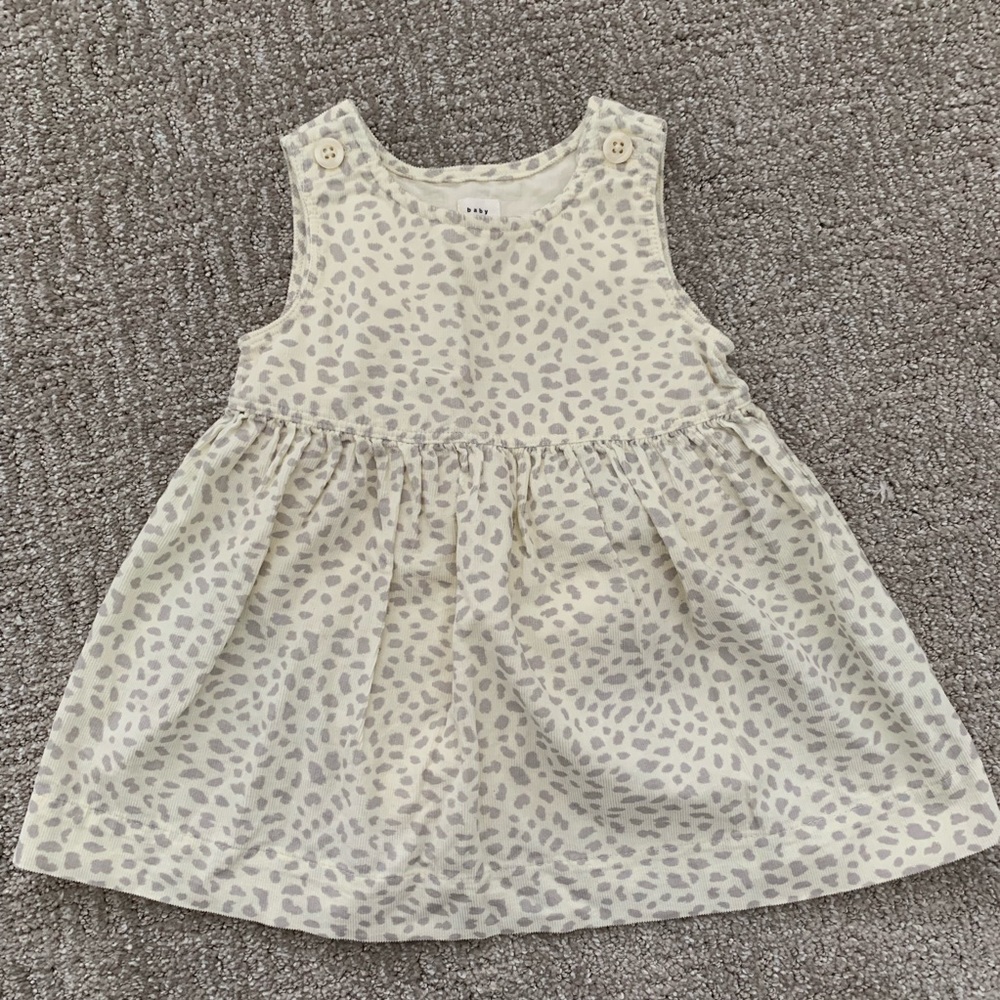 Baby gap snow leopard dress